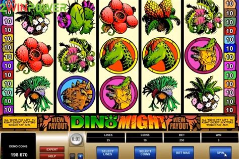Dino Might Slot Machine .